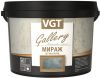 Декоративная Штукатурка Мираж VGT Gallery 5кг Полупрозрачная с Перламутровыми Частицами Серебристо-Белая, Жемчуг,* Хамелеон / ВГТ Мираж