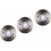 Светильник Ландшафтный Светодиодный Lucide Trio Led-Set 11862/23/31 Матовый Никель / Люсиде