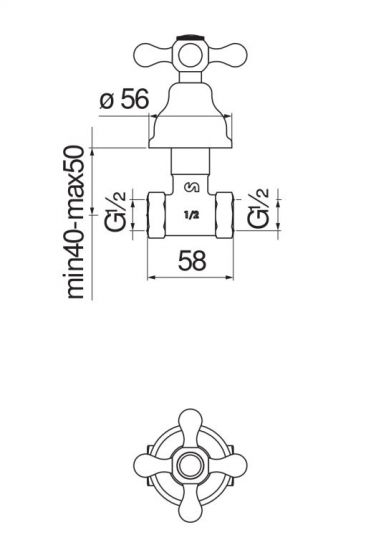 Смеситель для душа Nobili Grazia GRC5008/1 ФОТО