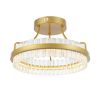 Светильник Потолочный ST-Luce SL383.202.01 Матовое Золото/Прозрачный LED 1*34W 3000K / СТ Люче