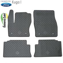 Коврики Ford Kuga I от 2008 - 2012 в салон резиновые Gumarny Zubri (Чехия) - 4 шт.