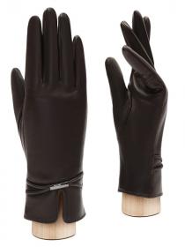 Перчатки женские 100% ш IS851 d.brown ELEGANZZA