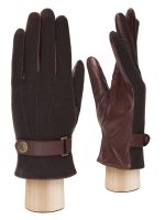 Перчатки мужские 100% ш TOUCH IS0161 brown ELEGANZZA