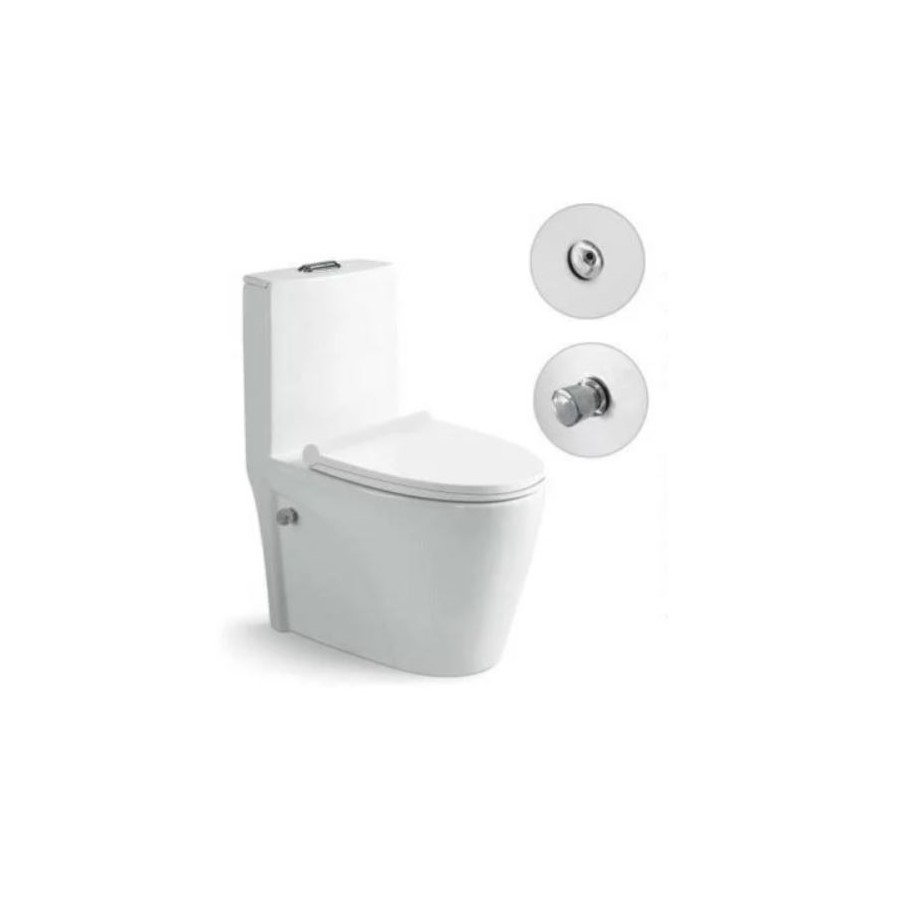 Изображение Компакт-моноблок унитаз SantiLine SL-5012SM-BD