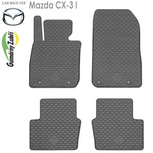 Коврики салона Mazda CX-3 I Gumarny Zubri (Чехия) - арт 221784-2