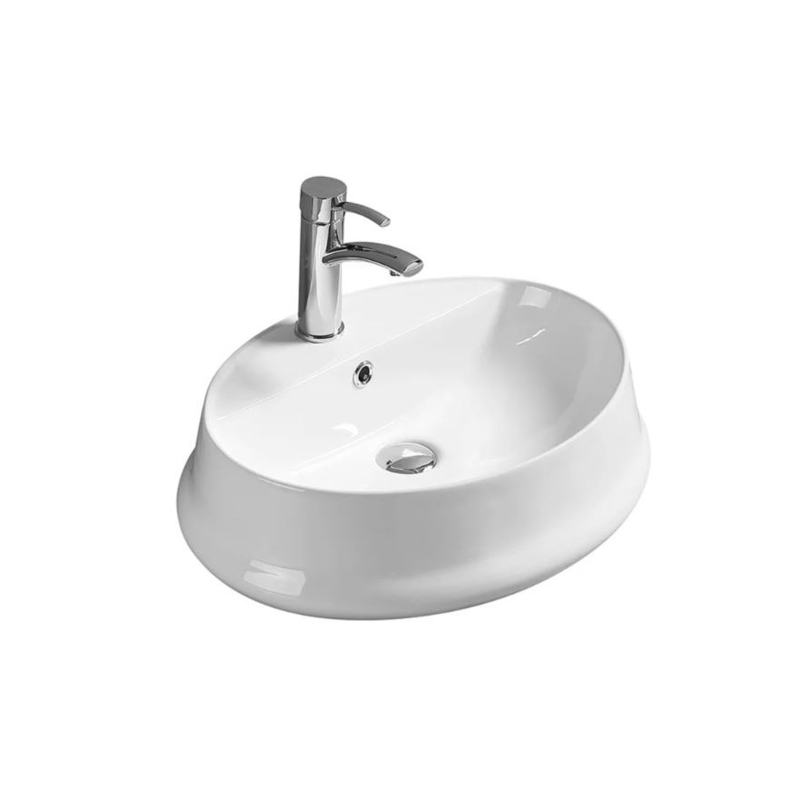 Изображение Керамическая накладная раковина SantiLine SL-1071 56 х 45