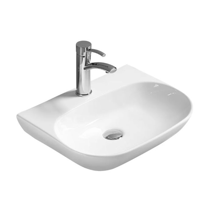 Изображение Керамическая накладная или подвесная раковина SantiLine SL-2005 50 х 38,5