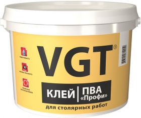 Клей ПВА Профи VGT 2.5кг для Деревы / ВГТ Профи