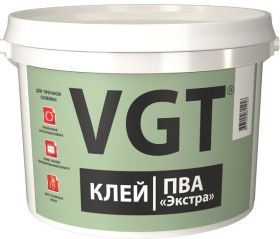 Клей ПВА Экстра VGT 2.5кг Сверхпрочный / ВГТ Экстра