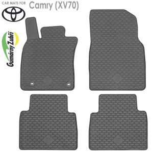 Коврики салона Toyota Camry XV70 Gumarny Zubri (Чехия) - арт 222254