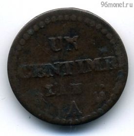 Франция 1 сантим 1798 L'AN 7