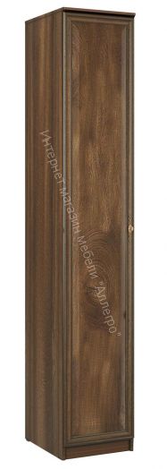Шкаф - пенал 06.25 Габриэлла, Дуб кальяри/ПВХ Дуб коньяк/патина