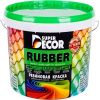 Резиновая Краска Super Decor Rubber 3кг для Кровли, Оцинковки, Металлоконструкций, Цоколей, Фасадов из Дерева и Минеральных Поверхностей, Бассейнов / Супер Декор Руббер