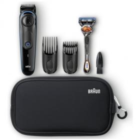Триммер для бороды Braun BT3940TS + бритва Gillette