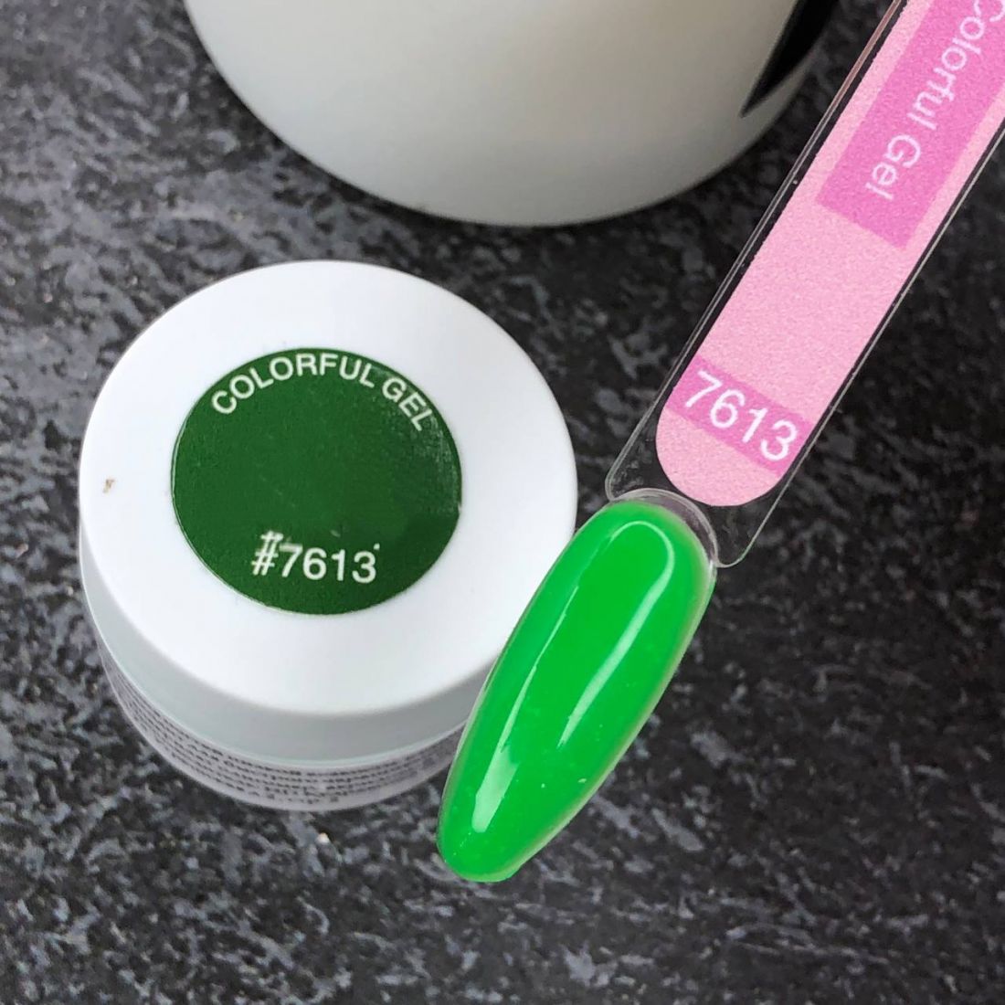 Гель цветной для наращивания ногтей, 15 мл, арт. 7613