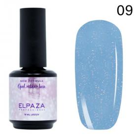 Elpaza Color Rubber Base Opal  №9   15 мл