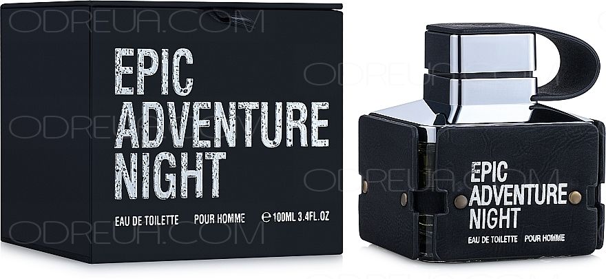 Emper Epic Adventure Night Eau De Toilette for Men, 100 ml