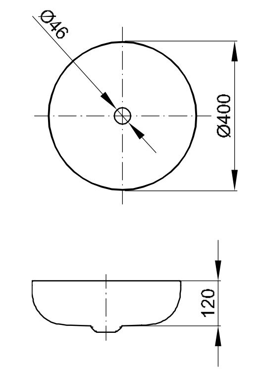 Накладная раковина из эмалированной стали Bette Balance A249 40х40 ФОТО