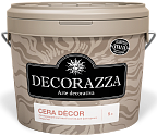 Декоративный Состав Decorazza Cera Decor 1л CD 10-15 Лессирующий, Матовый на Основе Воска / Декораза Сера Декор.