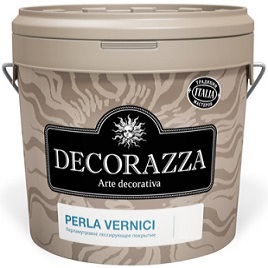 Декоративный Состав Decorazza Perla Vernici 2.5л PL 11-26, Перламутровый для Придания Декоративного Эффекта Гладким и Фактурным Покрытиям.
