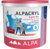 Краска для Потолков Alpa Alpacryl 5л Белая, Глубокоматовая / Альпа Альпакрил.