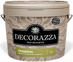 Декоративная Штукатурка Decorazza Traverta 15кг Белый с Эффектом Камня Травертина для Внутренних Работ / Декоразза Траверта.