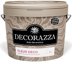 Декоративный Состав Decorazza Fleur Deco 1л Бесцветный с Эффектом Блеска Драгоценных Камней / Декоразза Флюр Деко.