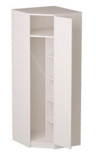 Шкаф угловой 06.23 Габриэлла, Вудлайн кремовый/Сандал белый/патина