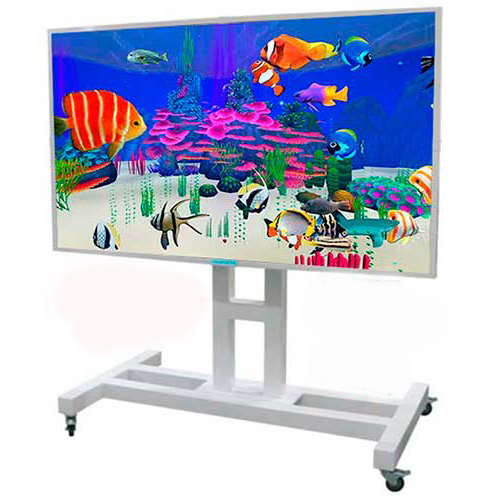 Ожившие рисунки комплект №8 (Мобильная тумба со сканером и Интерактивной панелью 55 Дюймов )