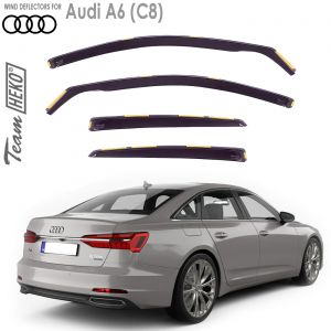 Дефлекторы окон Audi A6 C8 Heko (Польша) - арт 10259