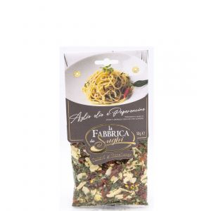 Приправа для приготовления соуса Альо Ольо Пеперончино к пасте Aglio olio e Peperoncino La Fabbrica del Sughi 50 г - Италия