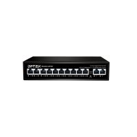 Коммутатор Dptek DK100-10FP2F 10POE 100мб + 2uplink