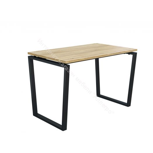 Стол компьютерный Юта 55.09, Дуб сонома/Черный