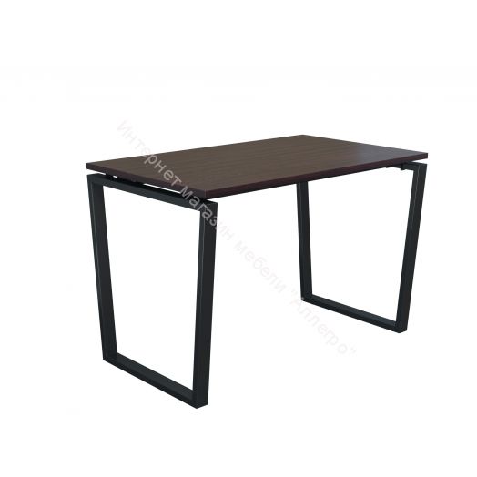 Стол компьютерный Юта 55.09, Венге/Черный