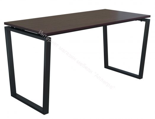 Стол компьютерный Юта 55.09-01, Венге/металл Чёрный