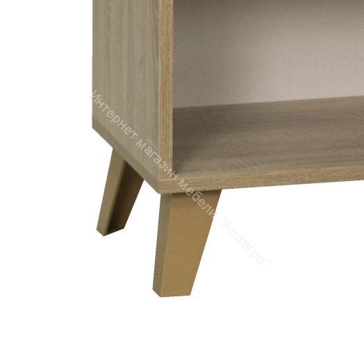 Шкаф комбинированный 57.02 Аданте, Дуб сонома/Белый