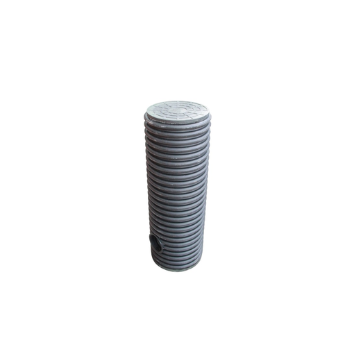 Колодец 300х1000мм дрен. смотр. с 2-мя отвод. 110мм с крышкой и дном в комплекте.(черный) Колодец 300х1000мм дрен. смотр. с 2-мя отвод. 110мм с крышкой и дном в комплекте.(черный)