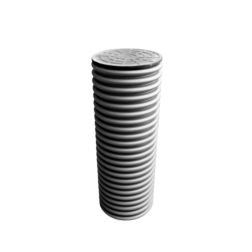 Колодец 300х2000мм дрен. смотр. без отвод. с крышкой и дном в комплекте. (черный) Колодец 300х2000мм дрен. смотр. без отвод. с крышкой и дном в комплекте. (черный)