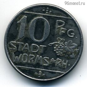 Германия. Вормс 10 пфеннигов 1918 нотгельд