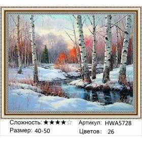 Алмазная мозаика на подрамнике HWA5728