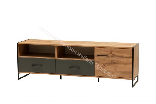 Тумба под ТВ 46.05 Доната, Дуб вотан/Диамант серый