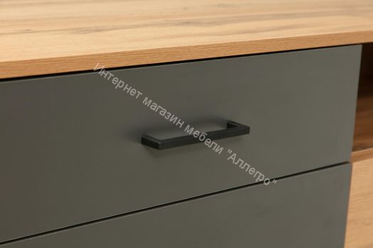 Комод 46.04 Доната, Дуб вотан/Диамант серый
