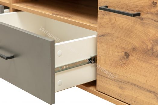 Комод 46.04 Доната, Дуб вотан/Диамант серый