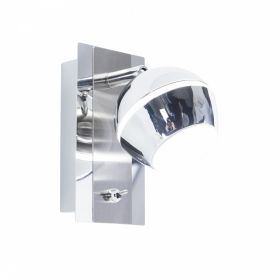 Спот Поворотный с Выключателем Citilux Раймонд CL555511 LED Хром / Ситилюкс.