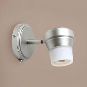 Спот с Выключателем Citilux Трек Акцент CL561511 Серебро / Ситилюкс.
