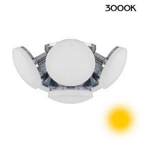 Люстра Светодиодная с Диммером Citilux Тамбо CL716161Wz Хром / Ситилюкс.