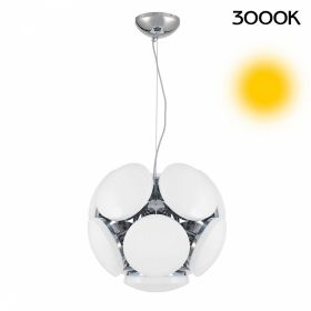 Люстра Подвесная с Диммером Citilux Тамбо CL716231Wz LED Хром / Ситилюкс.