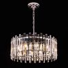 Люстра Подвесная Хрустальная Citilux Ингвар CL334181 Хром / Ситилюкс.