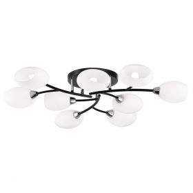 Люстра Потолочная Citilux Флорида CL148195 Чёрная / Ситилюкс.