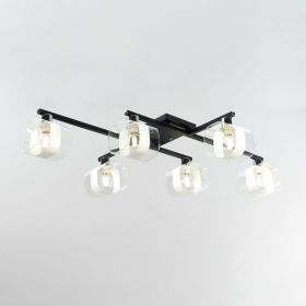 Люстра Потолочная Citilux Вирта CL139165 Чёрная Матовая / Ситилюкс.